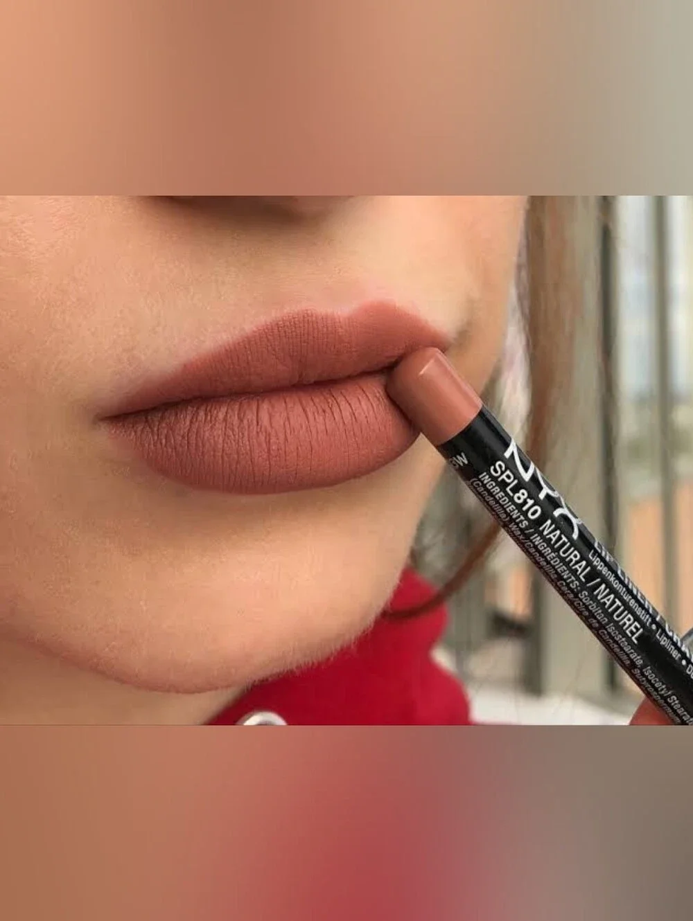 🧚‍♀️NATURAL NYX Cosmetics Slim Lip Liner NWT